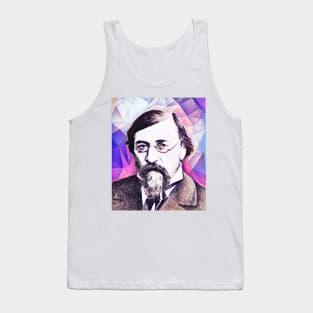 Nikolay Chernyshevsky Pink Portrait | Nikolay Chernyshevsky Artwork 8 Tank Top